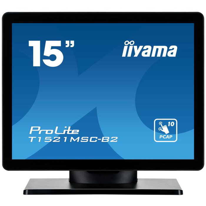 iiyama Monitor ProLite Touch T1521MSC-B2 T1521MSCB2 (T1521MSC-B2) 15" IPS Táctil iiyama Monitor ProLite Touch T1521MSC-B2 T1521MSCB2 (T1521MSC-B2) 15" IPS Táctil