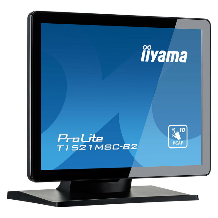 Iiyama T1521MSC-B2 - Monitor táctil de 15 pulgadas (38 cm) con relación 4:3 y puertos VGA y HDMI