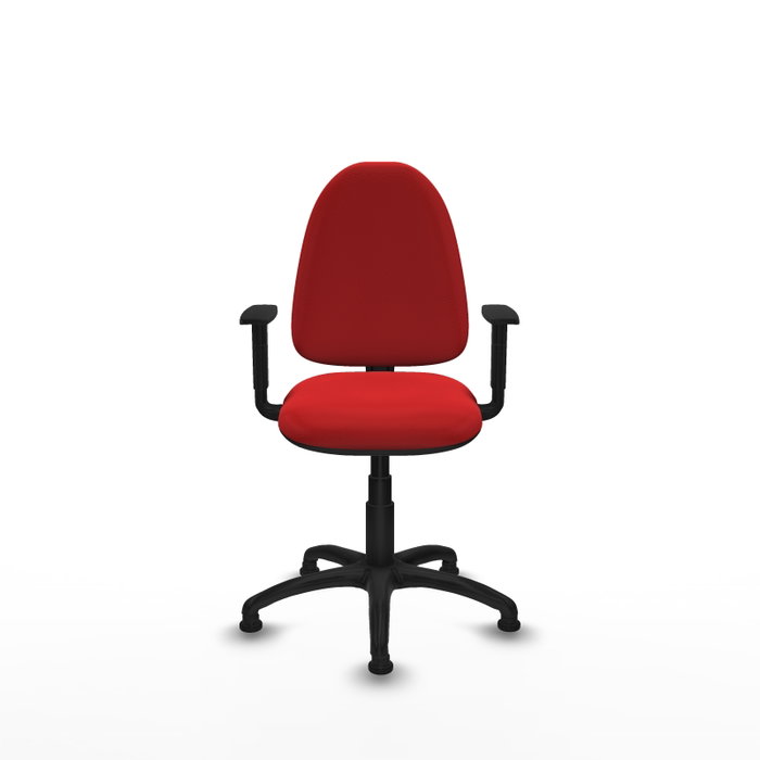 PIQUERAS Y CRESPO Silla de oficina Aýna Rojo con Brazos 1D PIQUERAS Y CRESPO Silla de oficina Aýna Rojo con Brazos 1D