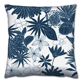 Aberto Design Cojín A14343 43x43 cm, 50% Algodón / 50% Poliéster, Relleno de Silicona para Máximo Confort y Estilo