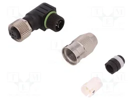 HARTING Conector M12 HARAX 4 pines hembra industrial 32V