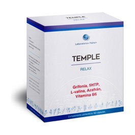 Mahen Temple 60 cápsulas - Complemento alimenticio para ansiedad y estrés