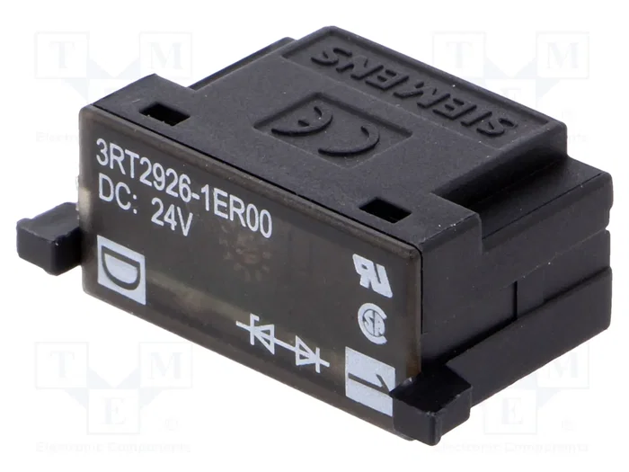 SIEMENS 3RT2926-1ER00 Limitador de sobretensiones S0 24VDC SIEMENS 3RT2926-1ER00 Limitador de sobretensiones S0 24VDC