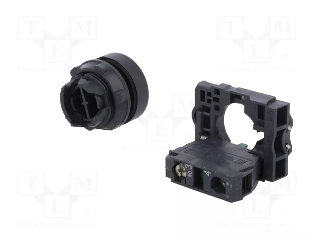 SCHNEIDER ELECTRIC Interruptor de presión Harmony XB5 Negro 22mm NA