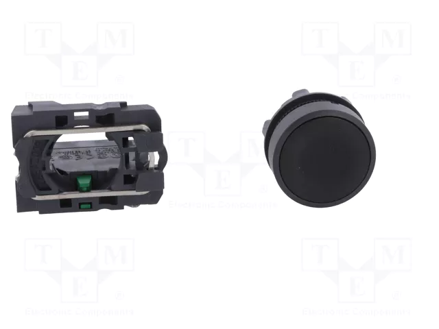 SCHNEIDER ELECTRIC Interruptor de presión Harmony XB5 Negro 22mm NA