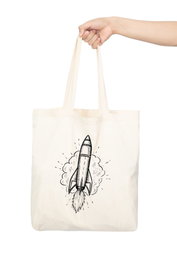 Zoozie Bags Tote Model 25 Bolsa Tote Laminada 100% Tela Laminada 35 x 40 cm