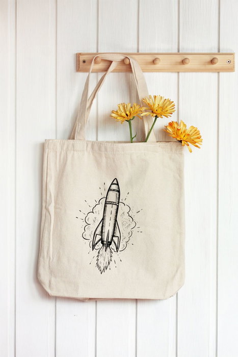 Zoozie Bags Tote Model 25 Bolsa Tote Laminada 100% Tela Laminada 35 x 40 cm Zoozie Bags Tote Model 25 Bolsa Tote Laminada 100% Tela Laminada 35 x 40 cm