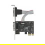 DeLOCK 2x seriell PCI Express Adapter, Tarjeta PCIe x1 a 2 Puertos Serie RS-232, Compatible con Windows 10 y 8.1, Controladores Incluidos