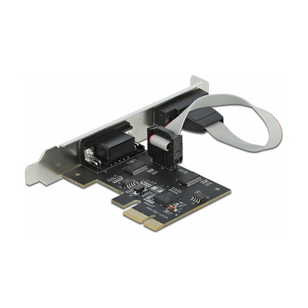 DeLOCK 90001 Tarjeta PCI Express x1 a 2 x Serie RS-232