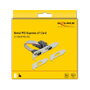 DeLOCK 90001 Tarjeta PCI Express x1 a 2 x Serie RS-232