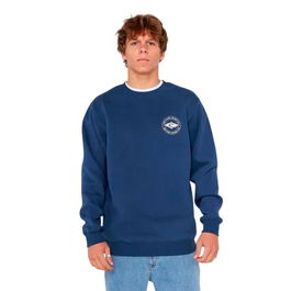 Sudadera sin Capucha Hombre Rip Curl Staple Crew Azul Azul marino XL