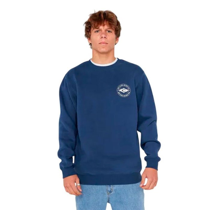 Sudadera sin Capucha Hombre Rip Curl Staple Crew Azul Azul marino XL Sudadera sin Capucha Hombre Rip Curl Staple Crew Azul Azul marino XL