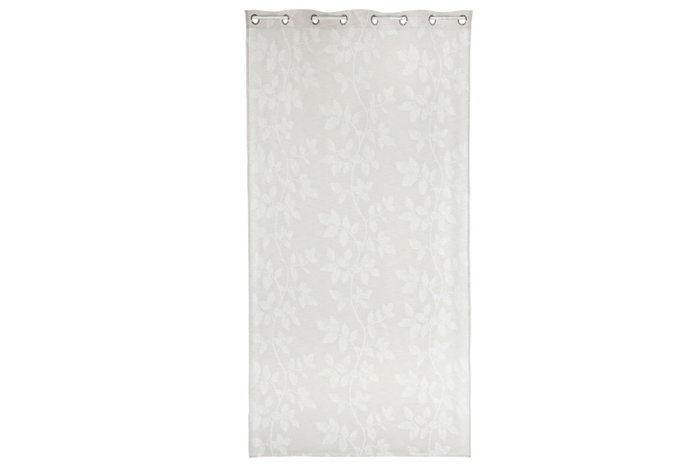 DKD Home Decor Cortina Romantico Beige 260 x 140 cm (2 Unidades)
