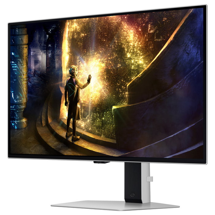 Samsung Monitor Gaming Odyssey G6 OLED G61SD LS27DG612SUXEN, 27", Quad HD 2560 x 1440, 240Hz, 0.03ms, NVIDIA G-SYNC, AMD FreeSync Premium Pro, HDR10+, Plata