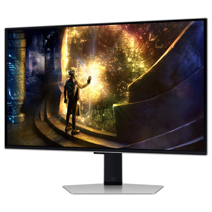 Samsung Monitor Gaming Odyssey G6 OLED G61SD LS27DG612SUXEN, 27", Quad HD 2560 x 1440, 240Hz, 0.03ms, NVIDIA G-SYNC, AMD FreeSync Premium Pro, HDR10+, Plata