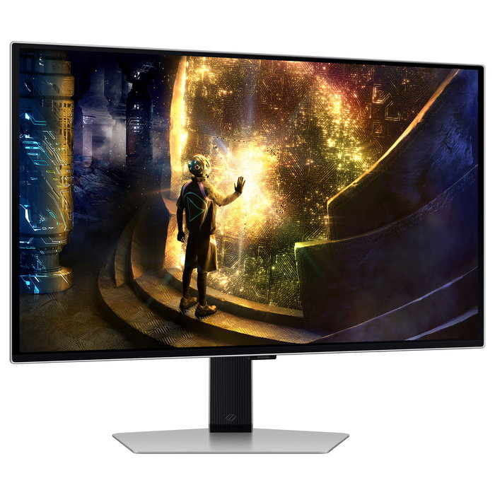 Samsung Monitor Gaming Odyssey G6 OLED G61SD LS27DG612SUXEN, 27", Quad HD 2560 x 1440, 240Hz, 0.03ms, NVIDIA G-SYNC, AMD FreeSync Premium Pro, HDR10+, Plata