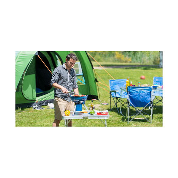 CAMPINGAZ Party Grill 200 CV - Cocina de Camping a Gas, Parrilla, 2000 W, Encendido Piezo, Color Azul