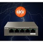 Switch Tenda TEG1105P-4-63W 4 Puertos/ RJ-45 10/100/1000 PoE