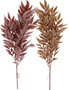 DKD Home Decor Ramas Decorativas Surtido de 2 unidades Marrón y Naranja 25x25x61 cm