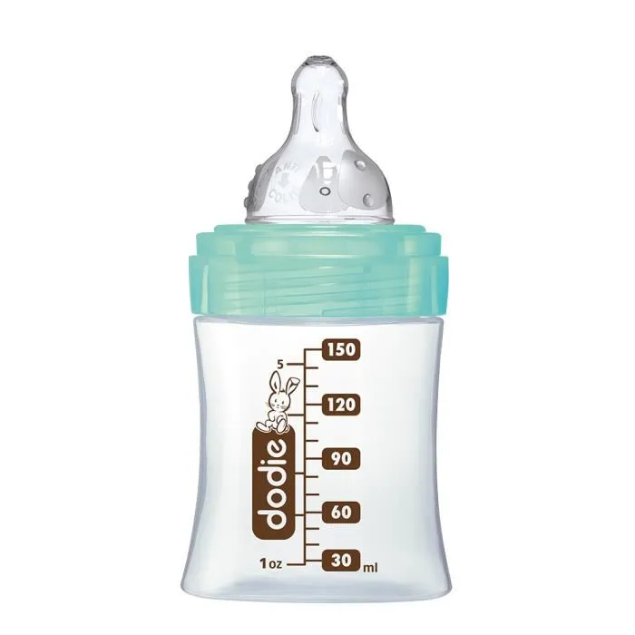 Dodie Botella Iniciación + Vaso 150ml Verde Pájaro Bebé