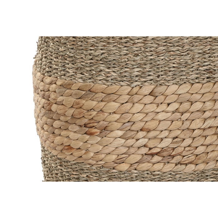 DKD Home Decor Set de 3 Cestas de Jacinto de Agua Natural DKD Home Decor Set de 3 Cestas de Jacinto de Agua Natural