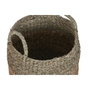 DKD Home Decor Set de 3 Cestas de Jacinto de Agua Natural
