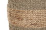 DKD Home Decor Cesta Tropical Jacinto de agua Natural Set de 3 Piezas 40 x 40 x 44 cm