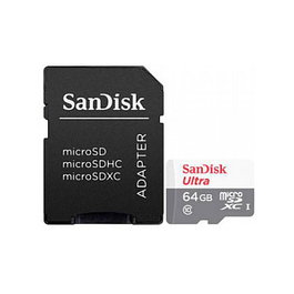 Sandisk SanDisk Ultra microSDXC 64 GB con adaptador