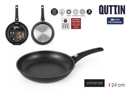 Quttin Sarten 24 cm Aluminio Forjado Induccion Universe (6 Unidades)