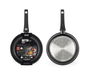 Quttin Sarten 24 cm Aluminio Forjado Induccion Universe (6 Unidades)