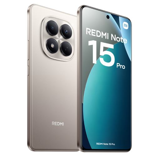 Xiaomi Redmi Note 15 Pro 8GB RAM 256GB Titanio