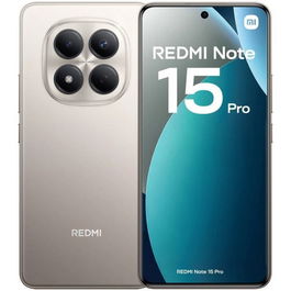 XIAOMI REDMI Note 15 Pro 6,83" 8GB RAM 256GB ROM TITANIUM COLOR 6500mAh 45W