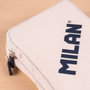Milan Plumier de 2 Pisos Serie 430 Beige con Contenido