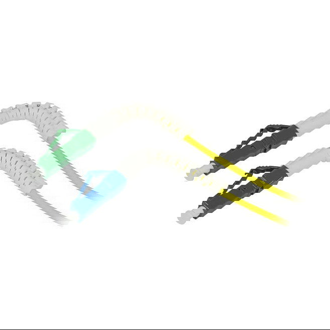 Synergy21 LWL-1-Faser-Patchkabel 1.0m LC/LC APC OS2 9/125µm G657A2 flexible mit Knickschutztuelle, Referenz LWL-1