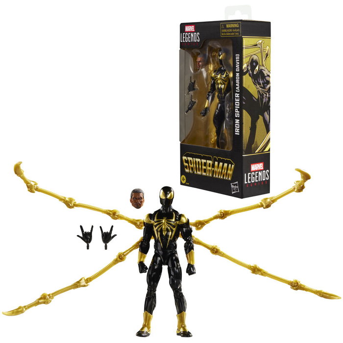 Hasbro Marvel Legends Series Spider-Man Iron Spider (Aaron Davis) 15 cm