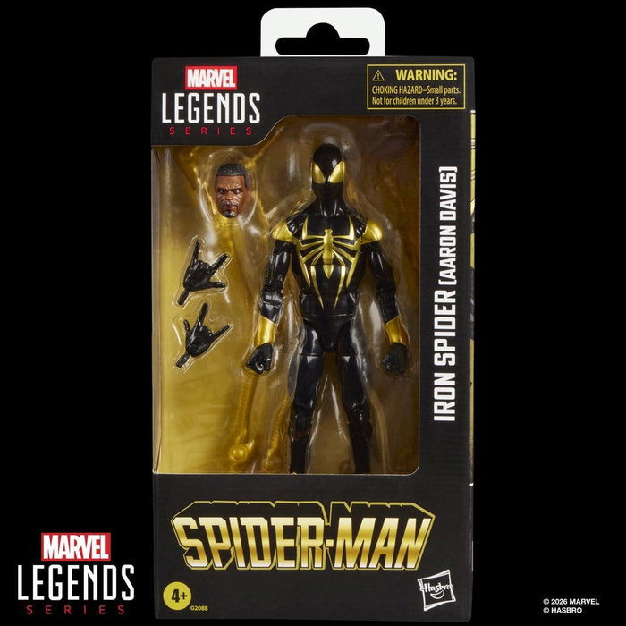 Hasbro Marvel Legends Series Spider-Man Iron Spider (Aaron Davis) 15 cm
