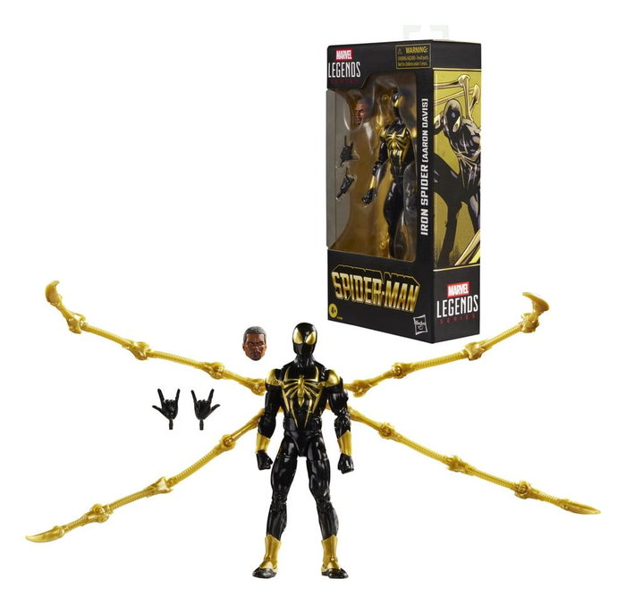Hasbro Marvel Legends Series Spider-Man Iron Spider (Aaron Davis) 15 cm