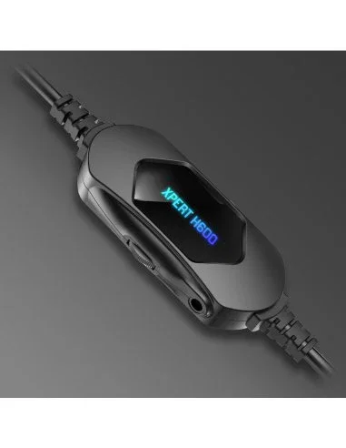 Spirit of gamer Auriculares gaming Xpert H600 gris oscuro