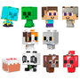 Mattel Figura Minecraft Flippin Figs Intercambiable 9,5cm para Niños y Niñas a partir de 6 Años