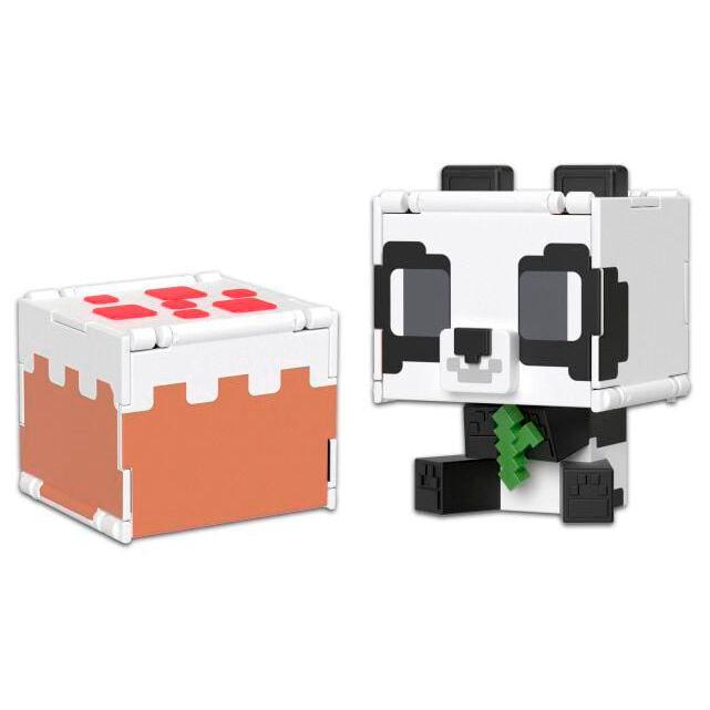 Mattel Figura Minecraft Flippin Figs Intercambiable 9,5cm para Niños y Niñas a partir de 6 Años