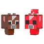 Mattel Figura Minecraft Flippin Figs Intercambiable 9,5cm para Niños y Niñas a partir de 6 Años