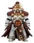 Joy Toy Warhammer The Horus Heresy White Scars Qin Xa - Master of the Keshig 14 cm