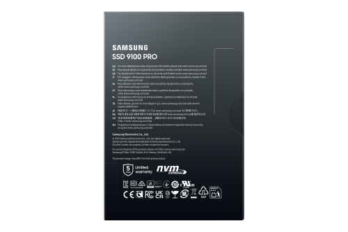 Samsung 9100 PRO 4 TB M.2 NVMe PCIe 5.0 SSD