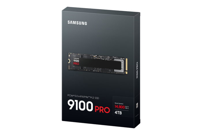 Samsung 9100 PRO 4 TB M.2 NVMe PCIe 5.0