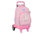 Safta Mochila Escolar Grande con Ruedas Extraíble Compact Evolution Glowlab Kids 450x330x220 mm