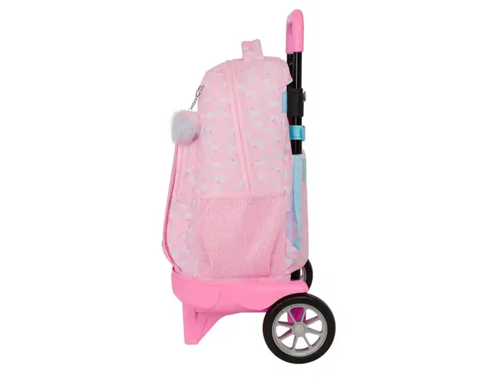 Safta Mochila Escolar Grande con Ruedas Extraíble Compact Evolution Glowlab Kids 450x330x220 mm