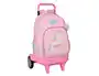 Safta Mochila Escolar Grande con Ruedas Extraíble Compact Evolution Glowlab Kids 450x330x220 mm