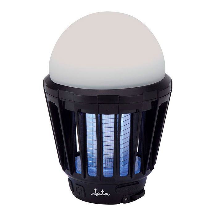 Jata Hogar Lámpara Atrapa Mosquitos Portátil para Interior y Exterior, 5W - Cobertura 50 m², Luz UV, Recargable USB, Resistente IPX6, con Gancho y Función de Linterna LED Jata Hogar Lámpara Atrapa Mosquitos Portátil para Interior y Exterior, 5W - Cobertura 50 m², Luz UV, Recargable USB, Resistente IPX6, con Gancho y Función de Linterna LED