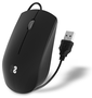 Subblim Ratón Business Silencioso Negro 1200 DPI USB