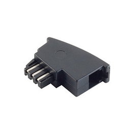 S-Impuls Adaptador S/CONN maximum connectivity 71200 TAE F a RJ-11 Negro
